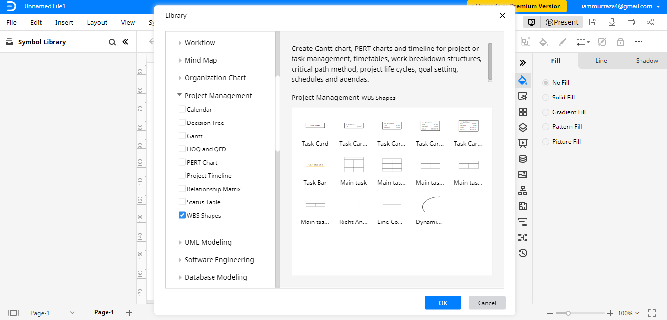 how to create a work breakdown structure wbs in excel edrawmax online formula for timesheet hours