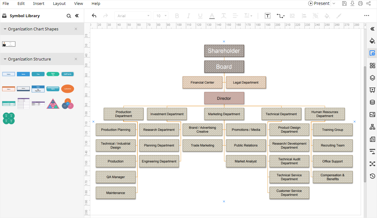 how-to-create-an-organizational-chart-in-word-edrawmax-online