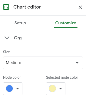 customize node color