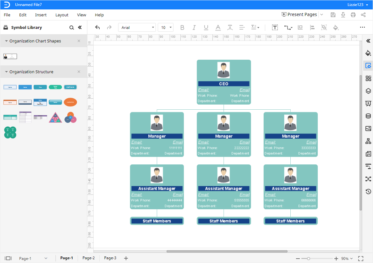 How to Create an Org Chart in Google Slides EdrawMax Online