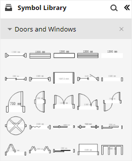 symbol 1 doors and windows