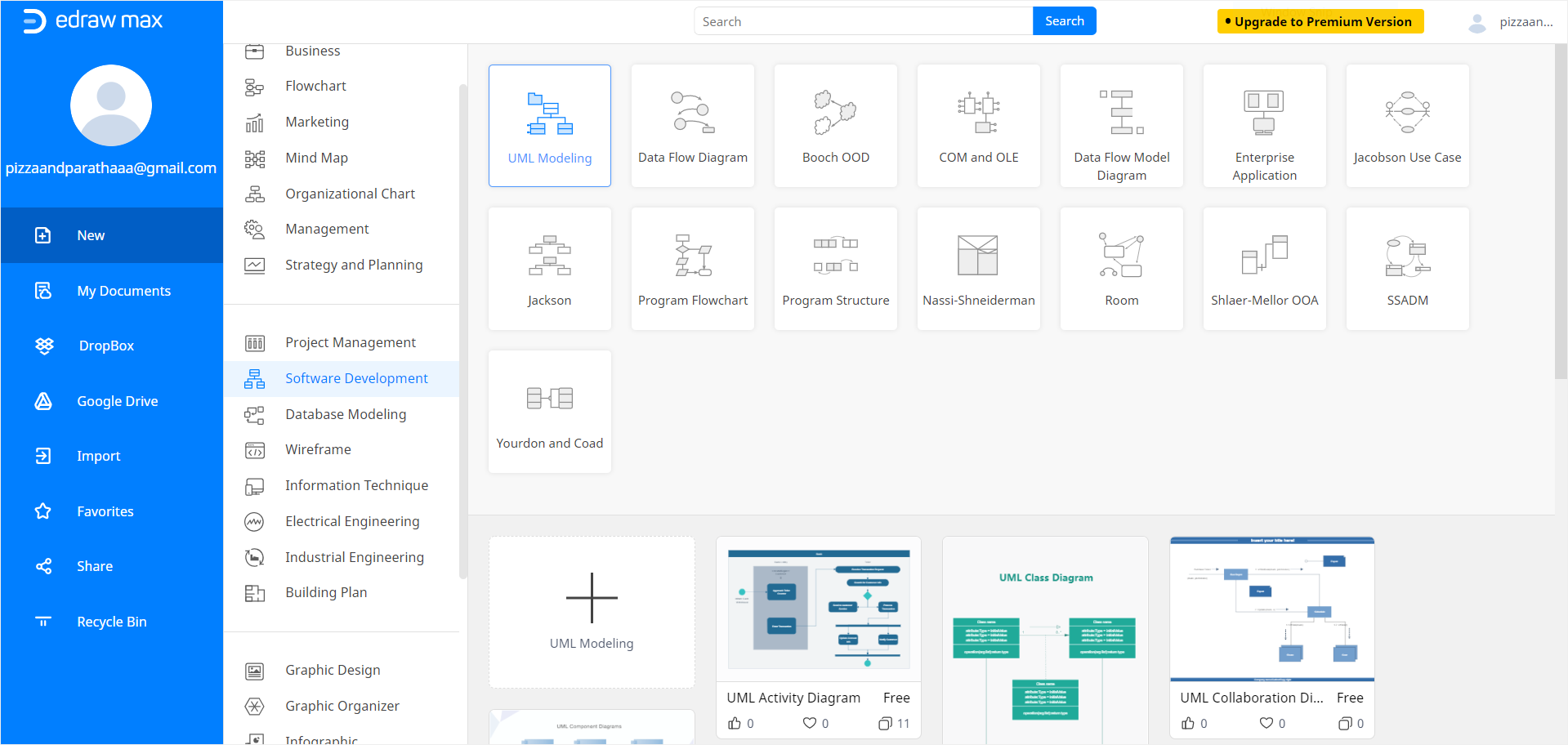 find uml modeling