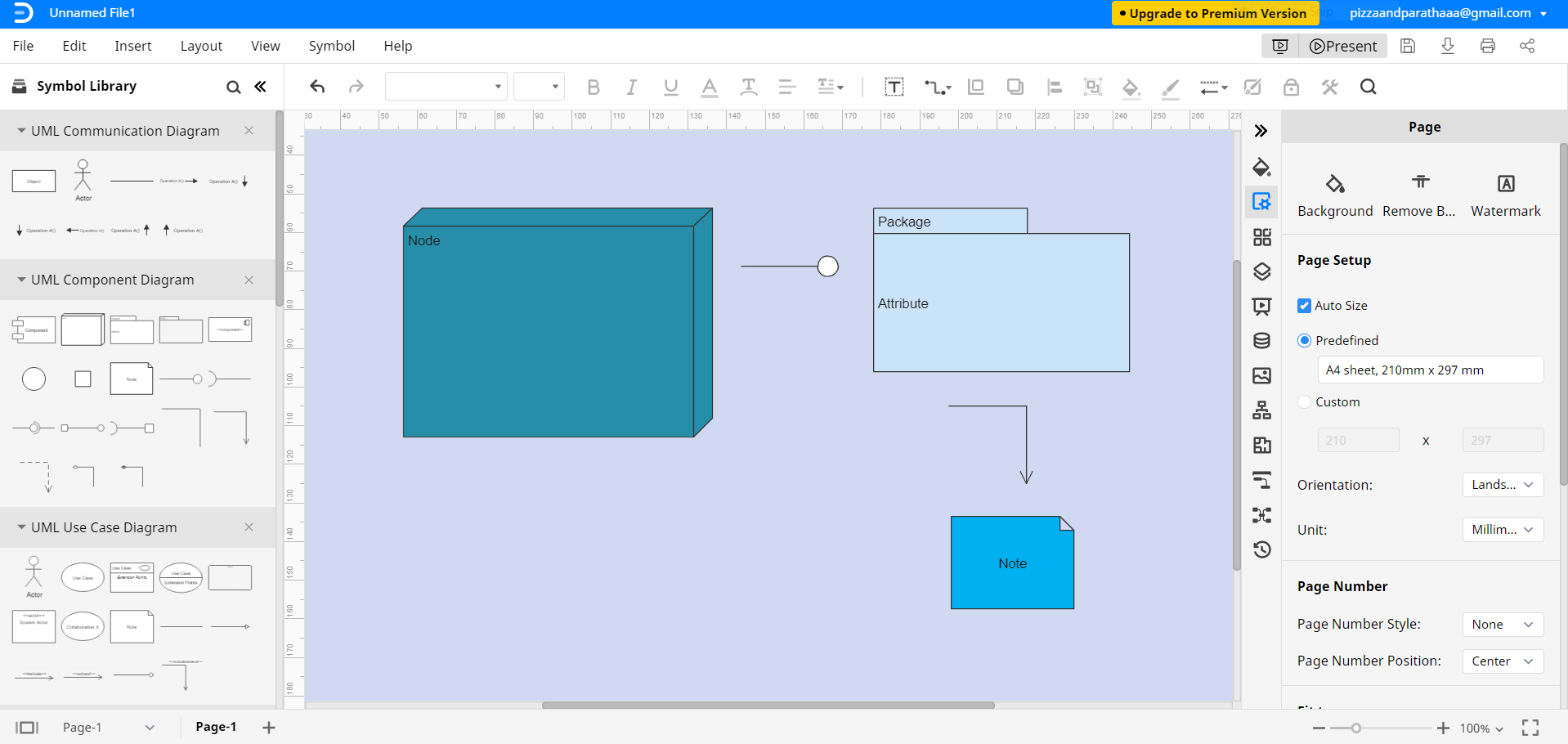 make uml diagram