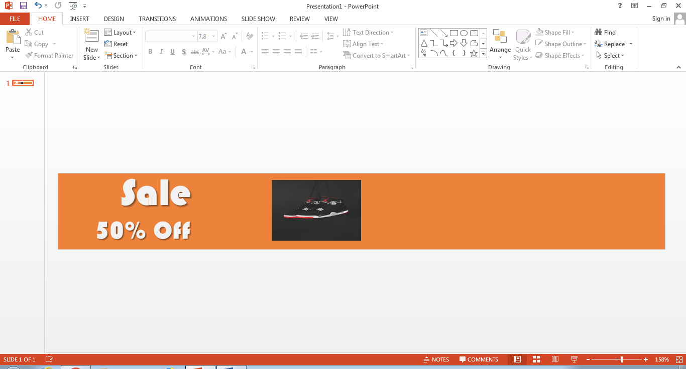 crear una pancarta en powerpoint