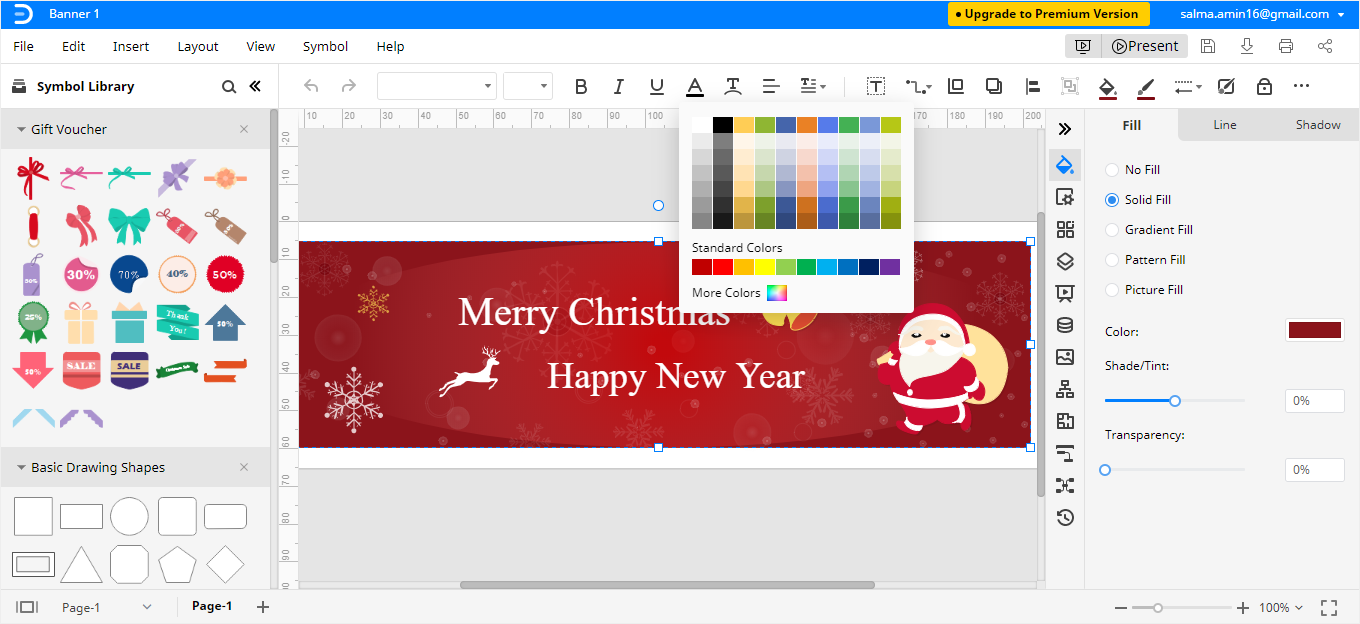 How to Make a Banner in Word  EdrawMax Online