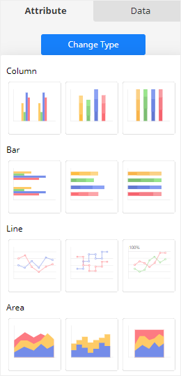 cambiar el tipo de gráfica en EdrawMax