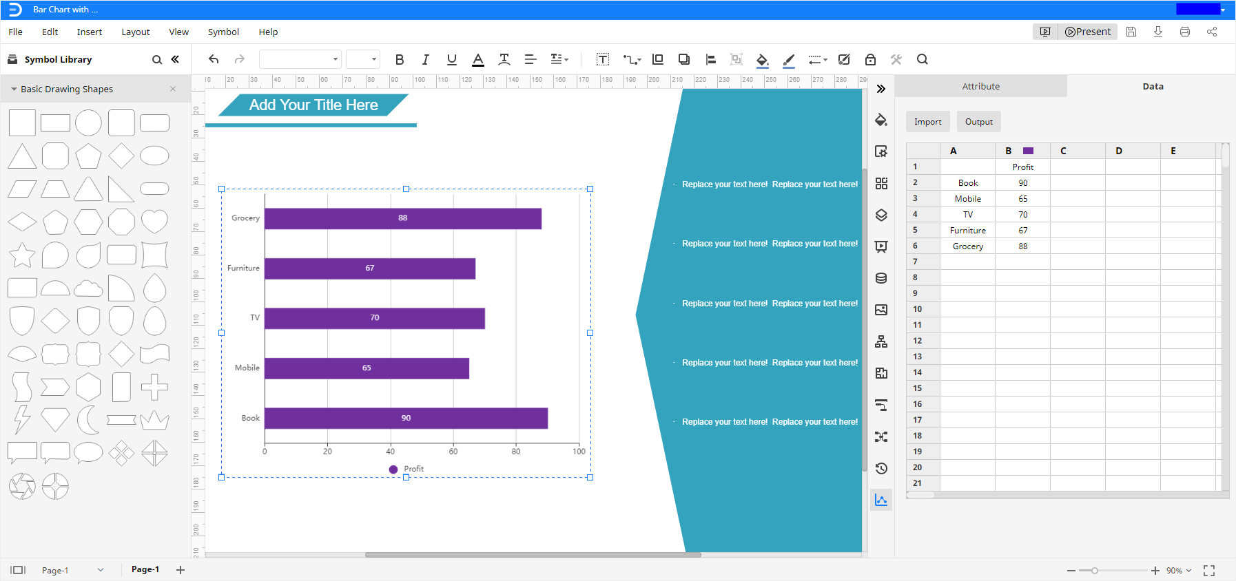 edrawmax open template