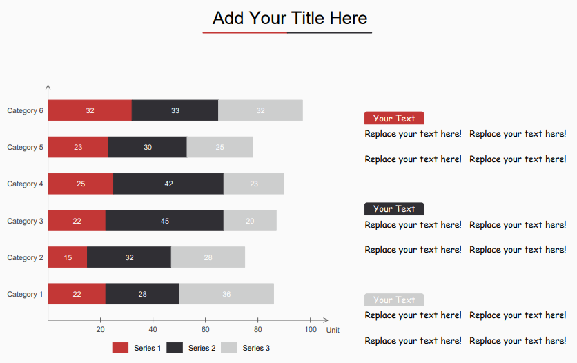 stacked bar chart template