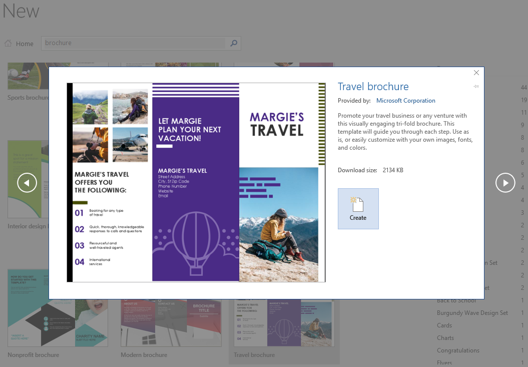 How to Make a Brochure on Word | EdrawMax Online