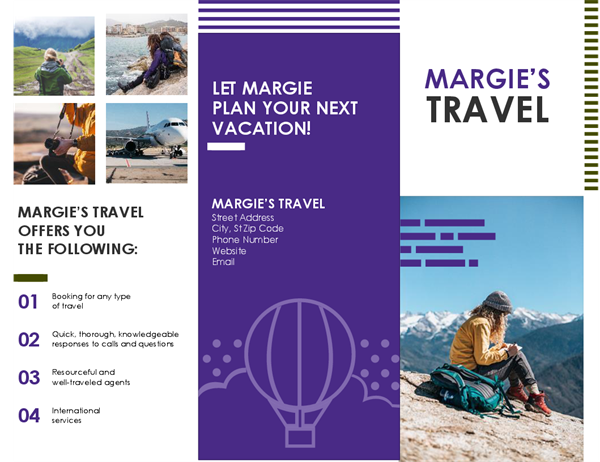 travel brochure