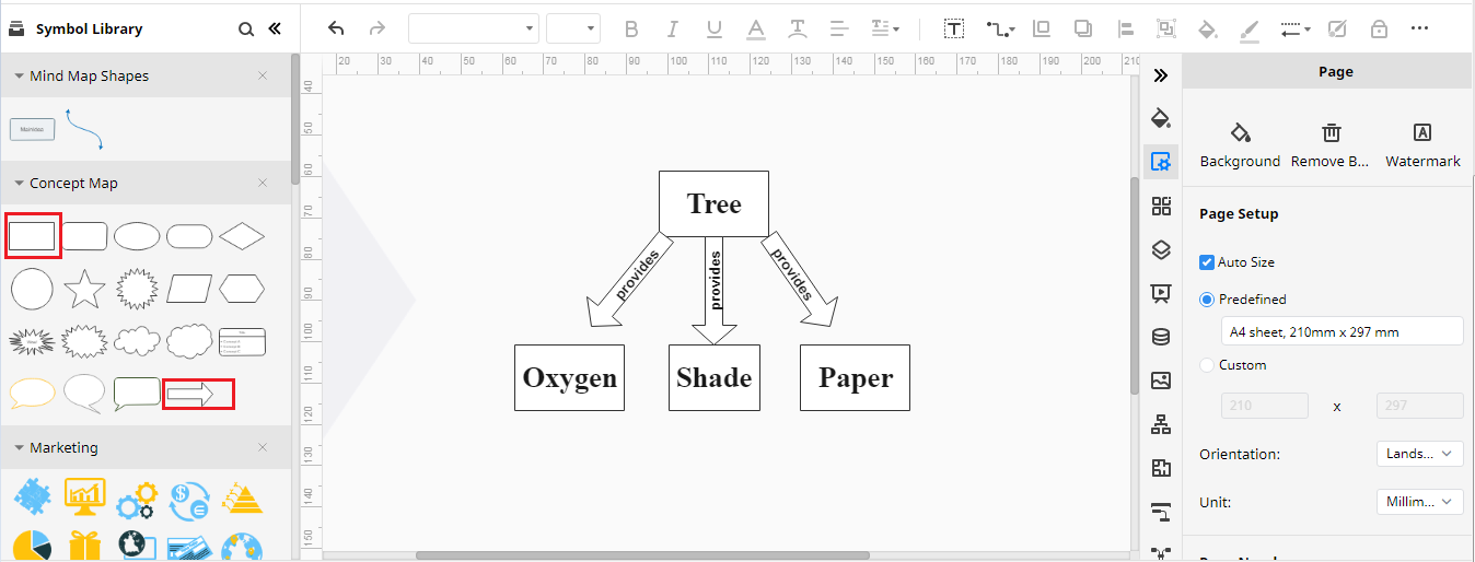 create concept map