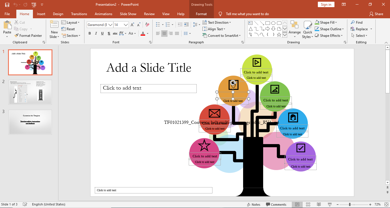 powerpoint decision tree