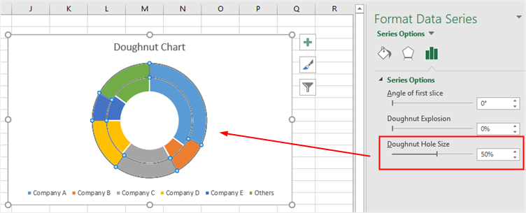 adjust doughnut hole size