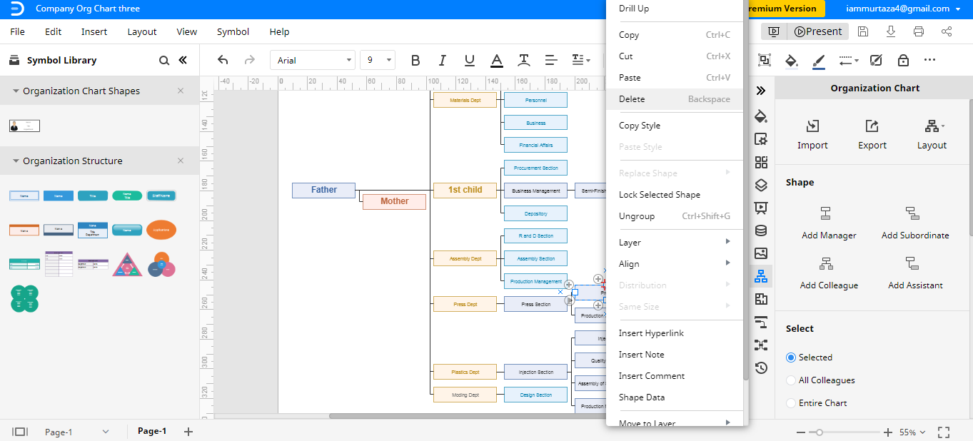 How to Make a Family Tree on Word  Edrawmax Online Regarding 3 Generation Family Tree Template Word