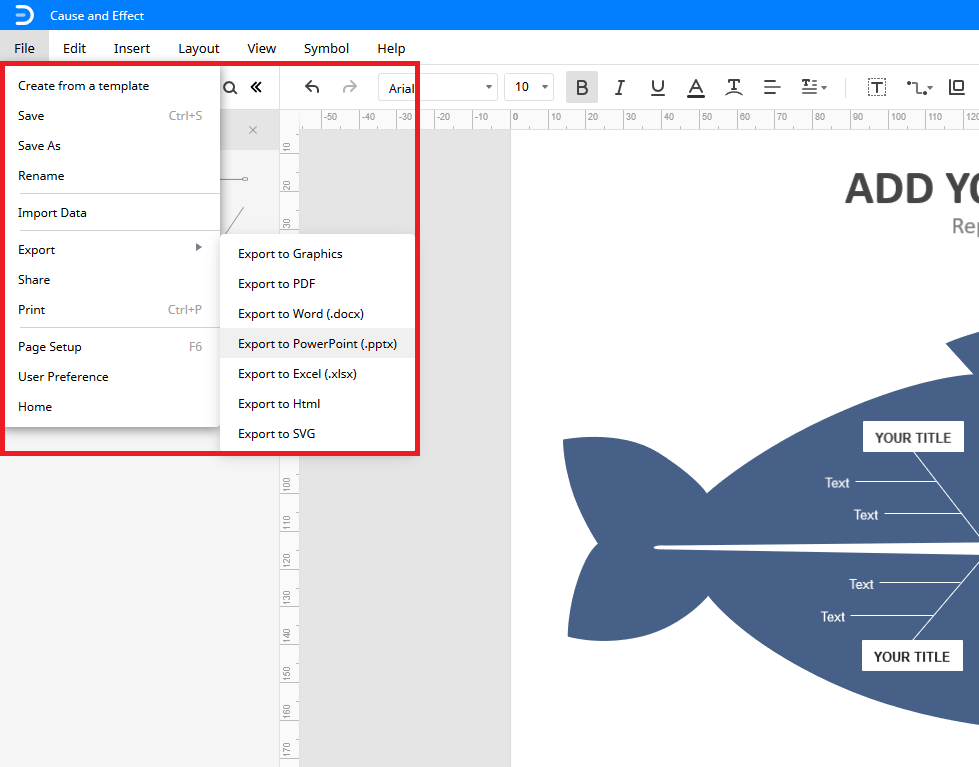 Download How To Make A Fishbone Diagram In 5 Minutes Edrawmax Online