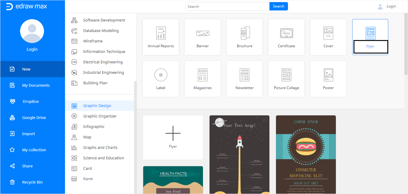 How To Make A Flyer On Google Docs EdrawMax Online