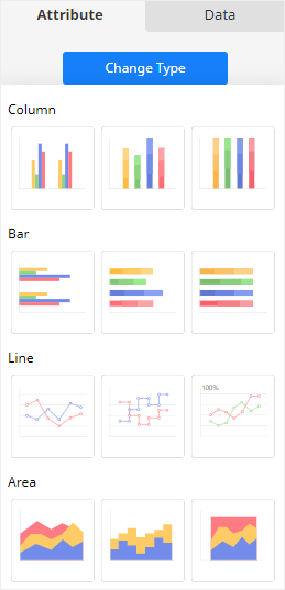 cambiar el tipo de gráfica en EdrawMax