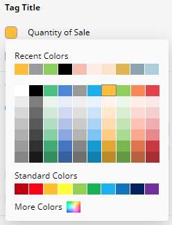 the color menu in EdrawMax