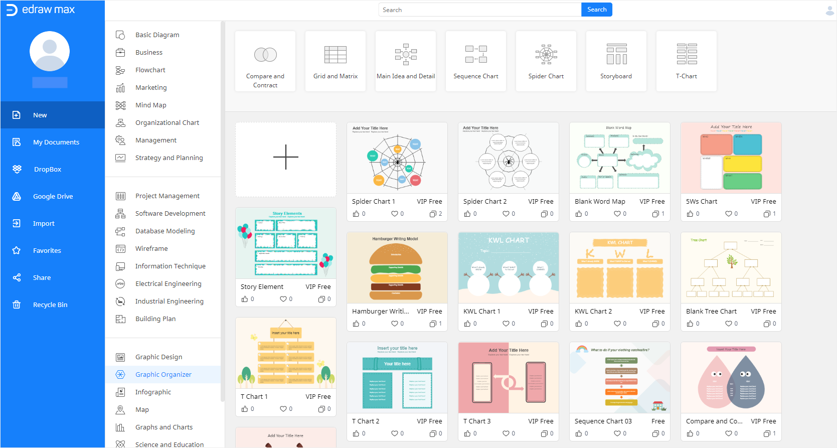 How to Make a Graphic Organizer in 5 Easy Steps | EdrawMax Online