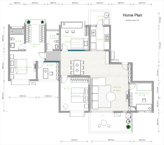 plano de casa