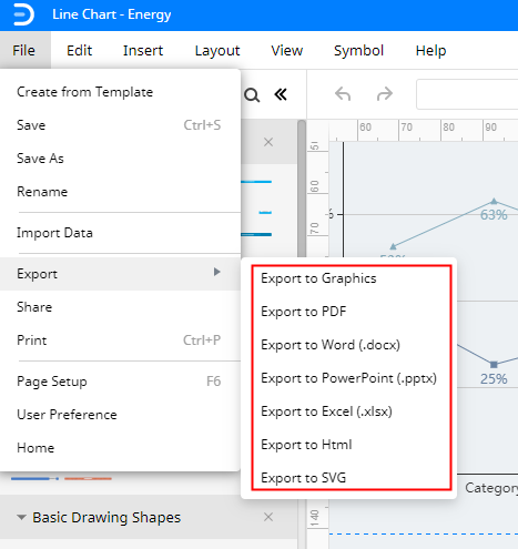 edrawmax exportar