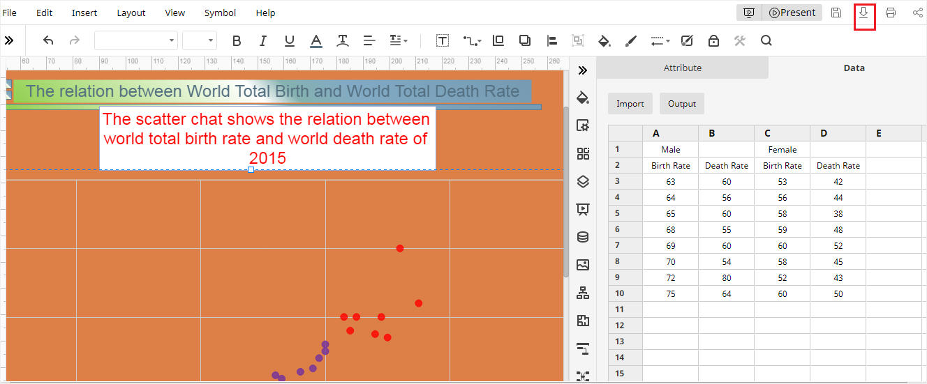 download scatter plot