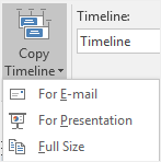 the Copy Timeline button