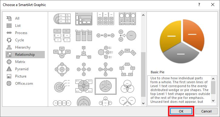 smartart graphic window