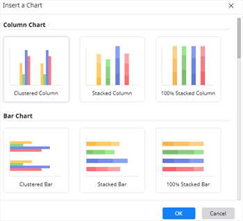 edrawmax insert chart window