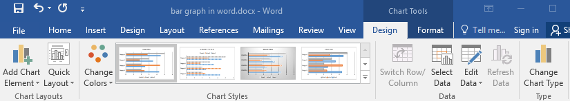 chart tools