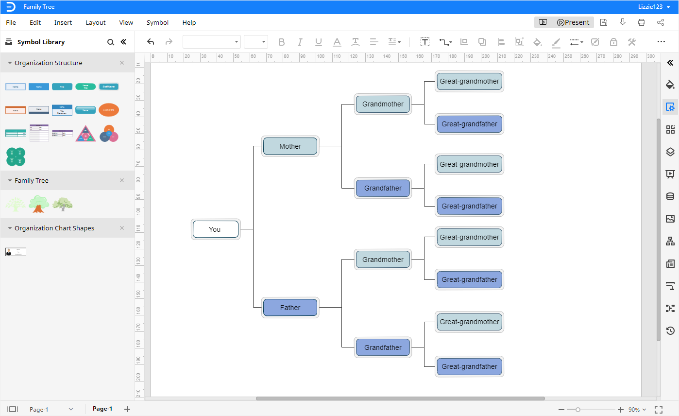 hacer esquema en edrawmax