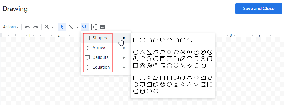 Hacer un Diagrama de Flujo en Google Docs