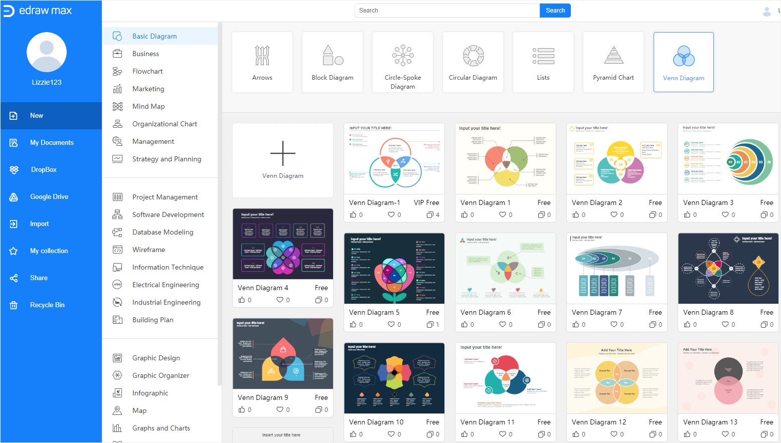 How To Make A Venn Diagram In Google Docs EdrawMax Online