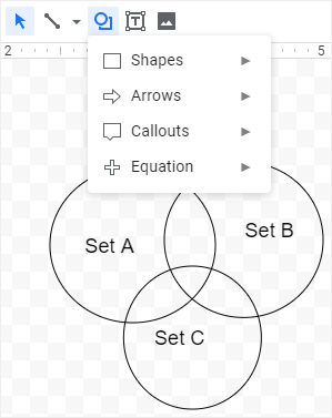 How To Make A Venn Diagram In Google Sheets Edraw Max