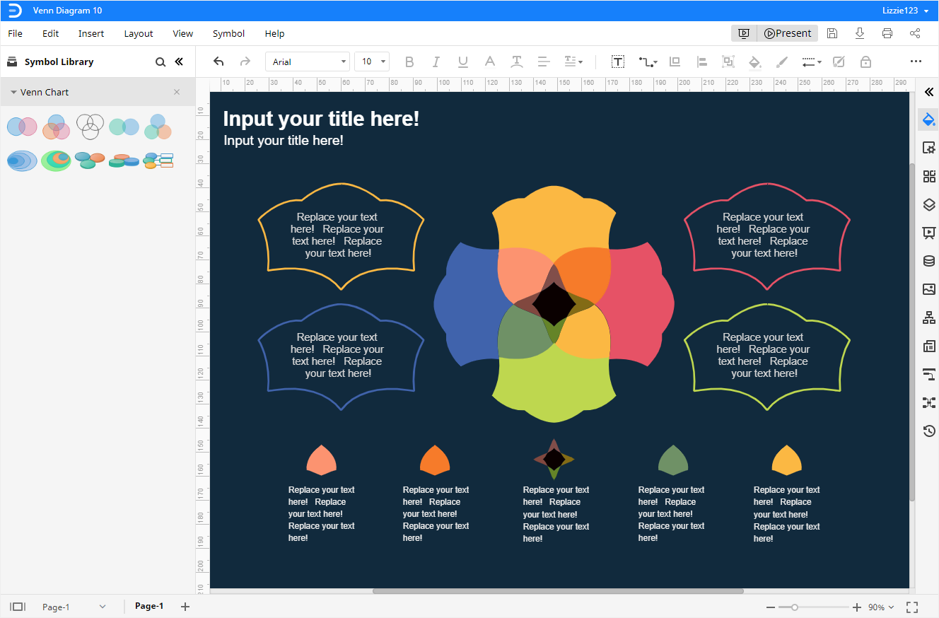 edrawmax open template