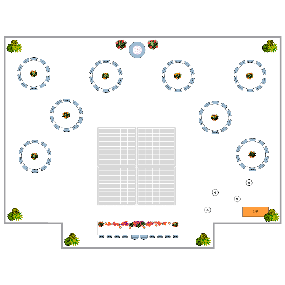 Wedding Reception Layout