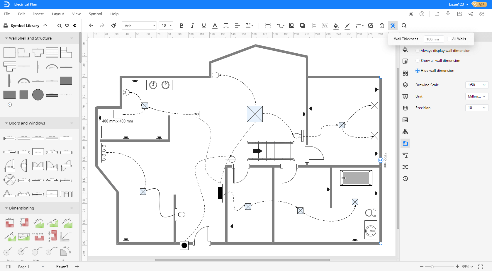 edrawmax make ectrical plan