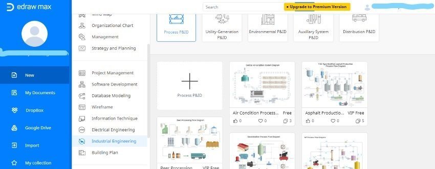 industrial control system EdrawMax online