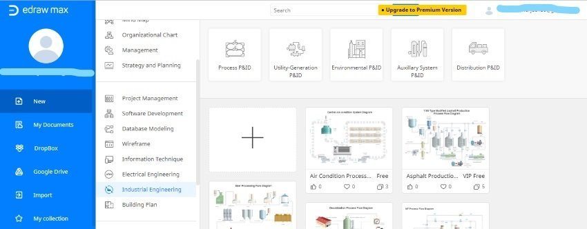 industrial control system EdrawMax online