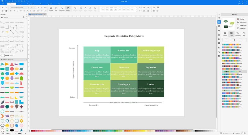 matrix diagram