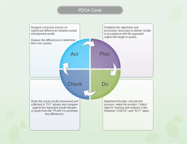 PDCA Cycle Template