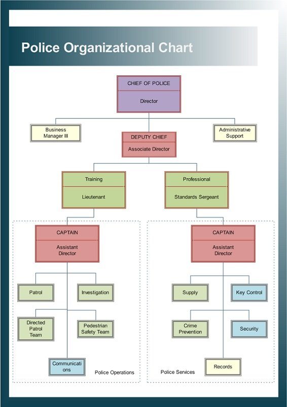 Flow Chart Of Police Department