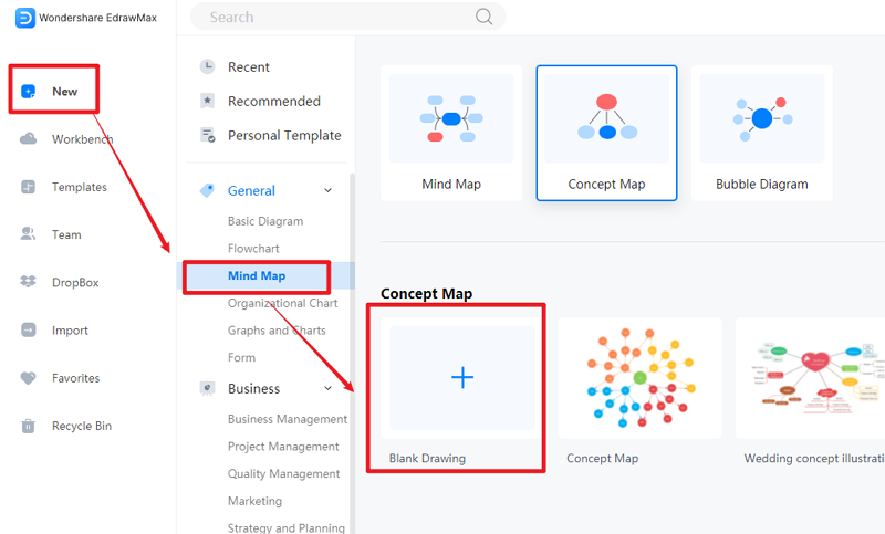 How to Create Semantic Mapping with EdrawMax Online