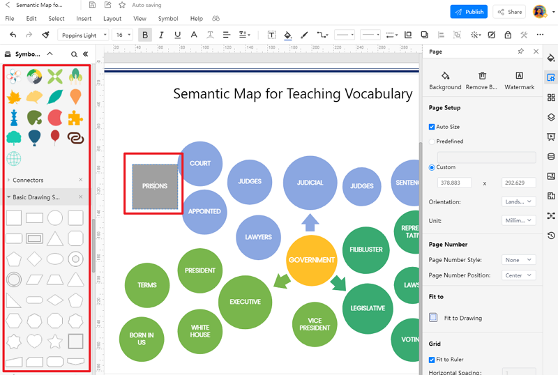 How to Create Semantic Mapping with EdrawMax Online