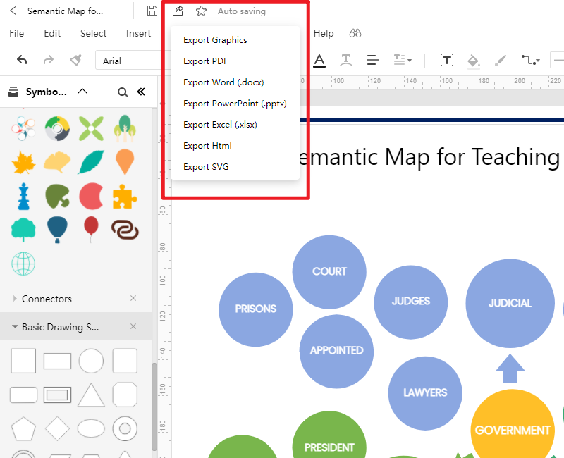 How to Create Semantic Mapping with EdrawMax Online