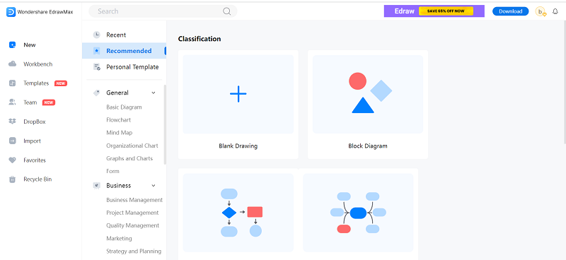 How to Create Supply Chain Diagram with EdrawMax Online