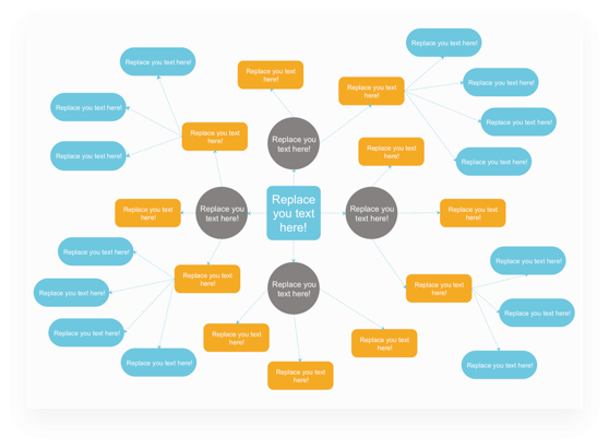Colorful Concept Map