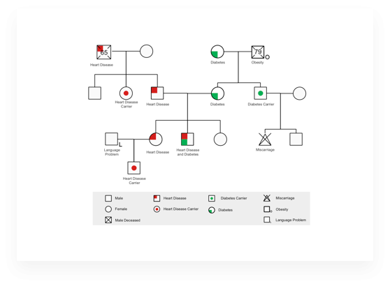 Genogram Template 2