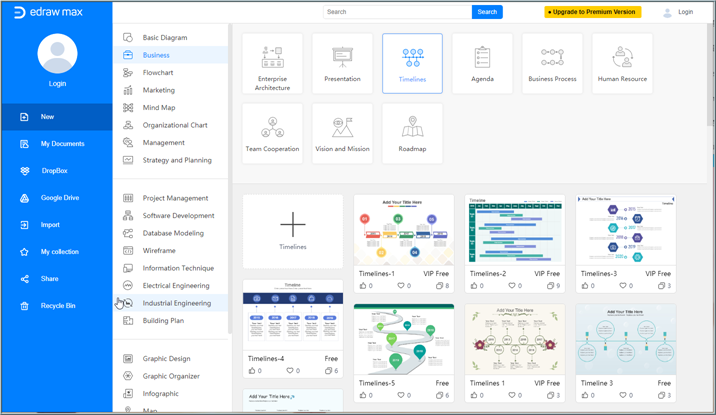 user friendly timeline maker