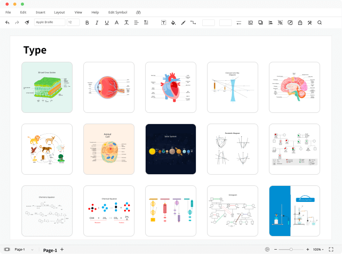 Science Diagram Maker Scientific Drawing Software EdrawMax Online